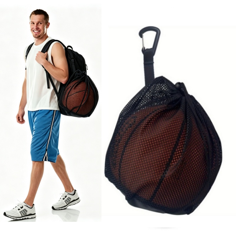 Mesh Net Bag - ﻿ Przenośna siatka na piłki z