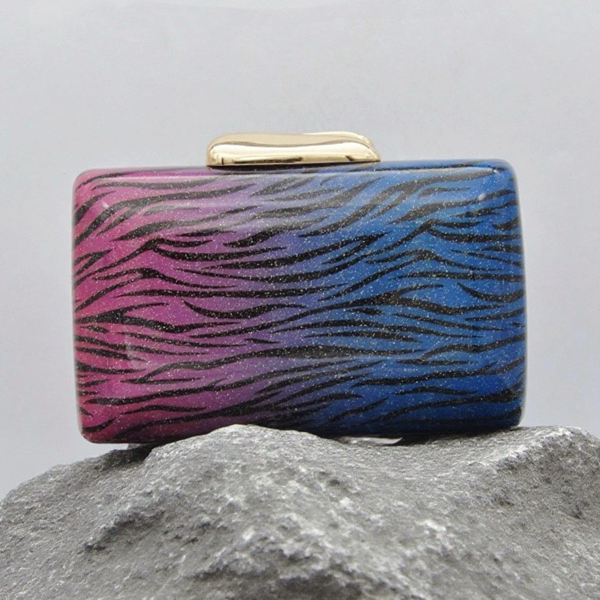 Women Bags Wholesale - Akrylowa torebka kopertówka damska, designerska, wieczorowa,