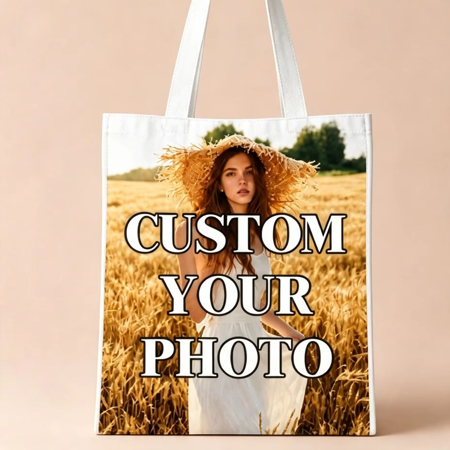 Women Bags Pictures - Personalizowana torba płócienna z własnym zdjęciem