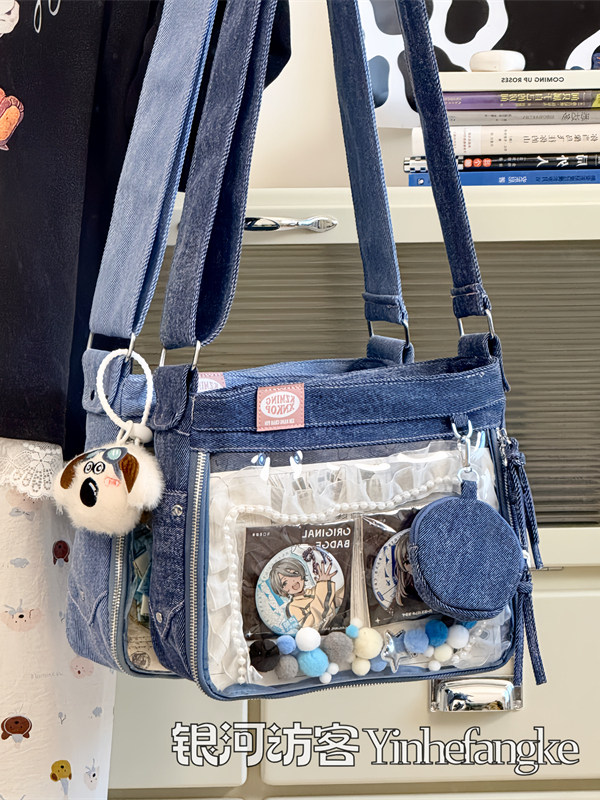 Women Bags Jeans - JIAERDI Harajuku Denim Ita torby damskie