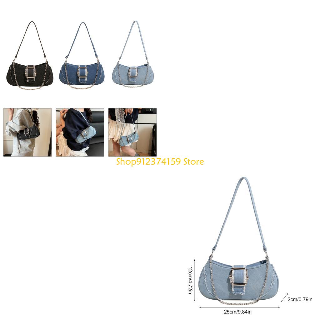 Women Bags Jeans - G5AE Stylowa dżinsowa torba na ramię
