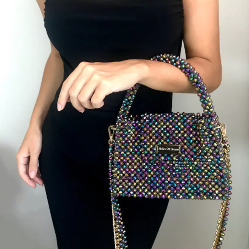 Women Bags Wholesale - Spersonalizowane hurtowe torba z koralikami nowe