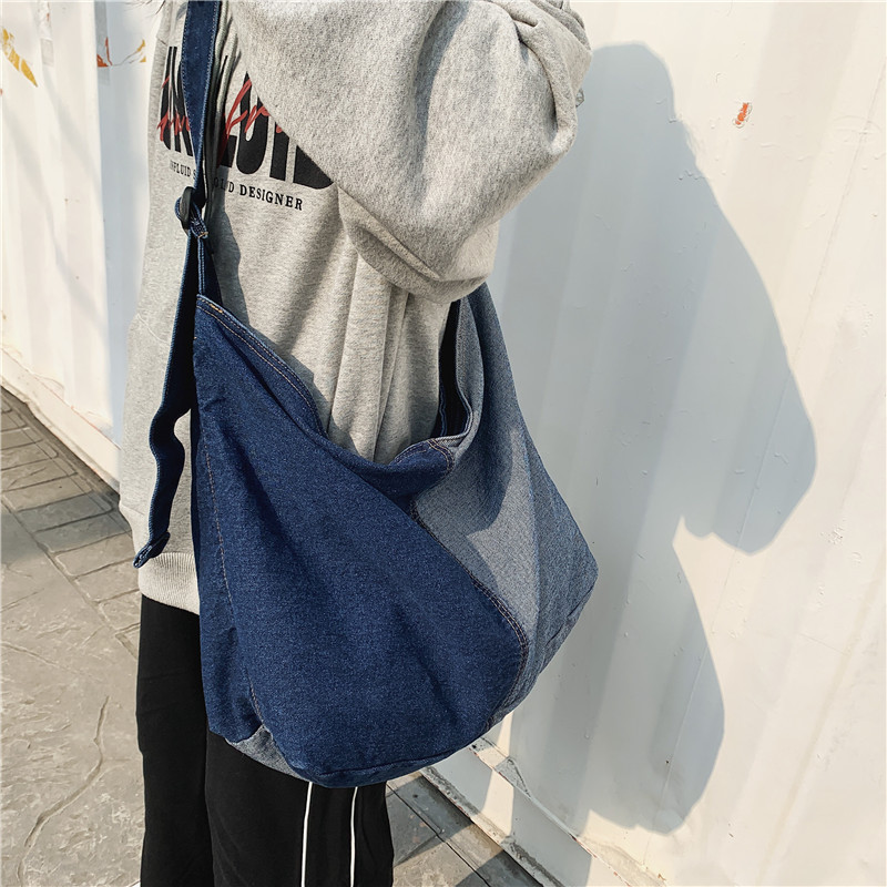 Damska torba typu tote z denim – Women Bags Jeans recenzja i cena