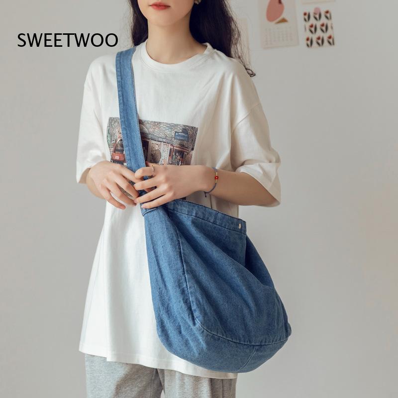 Torba crossbody z denimu o efe – Women Bags Jeans recenzja i cena