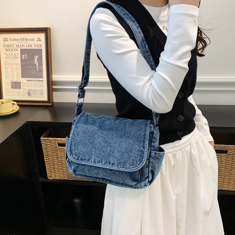 Torebka listonoszka z denimu w – Women Bags Jeans recenzja i cena