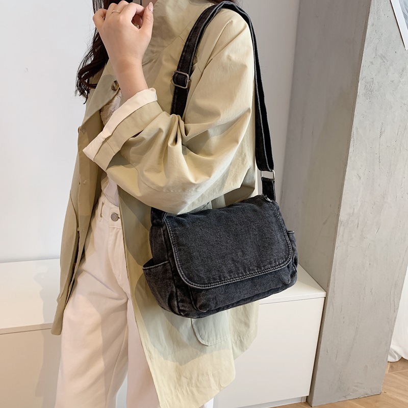 Torebka listonoszka z denimu w – Women Bags Jeans recenzja i cena