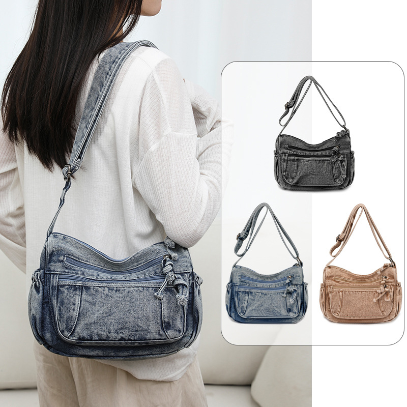 Damska torba podróżna na ramię – Women Bags Jeans recenzja i cena