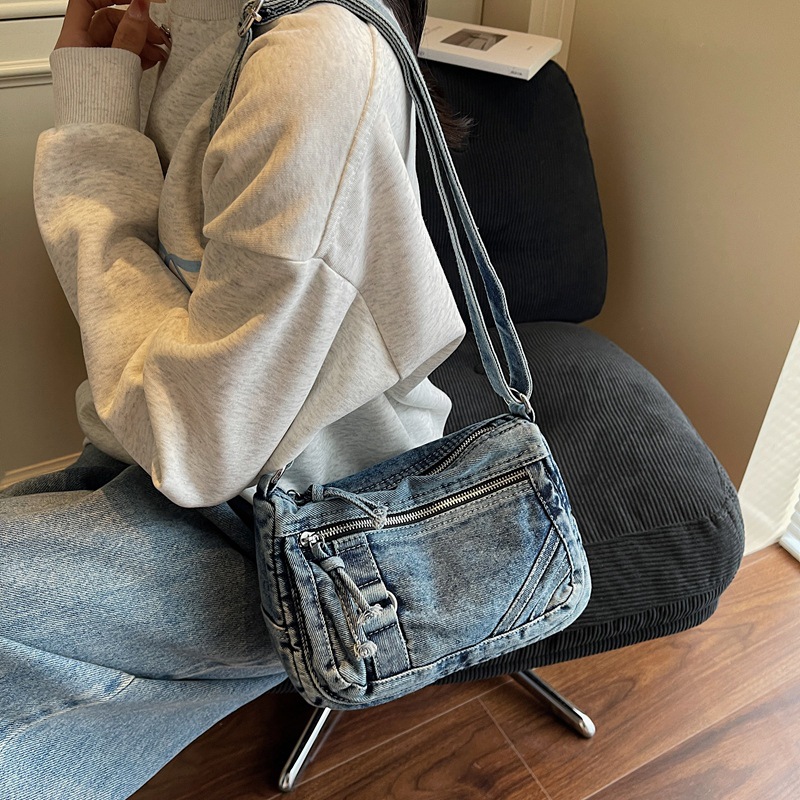 Damska torba crossbody z spran – Women Bags Jeans recenzja i cena