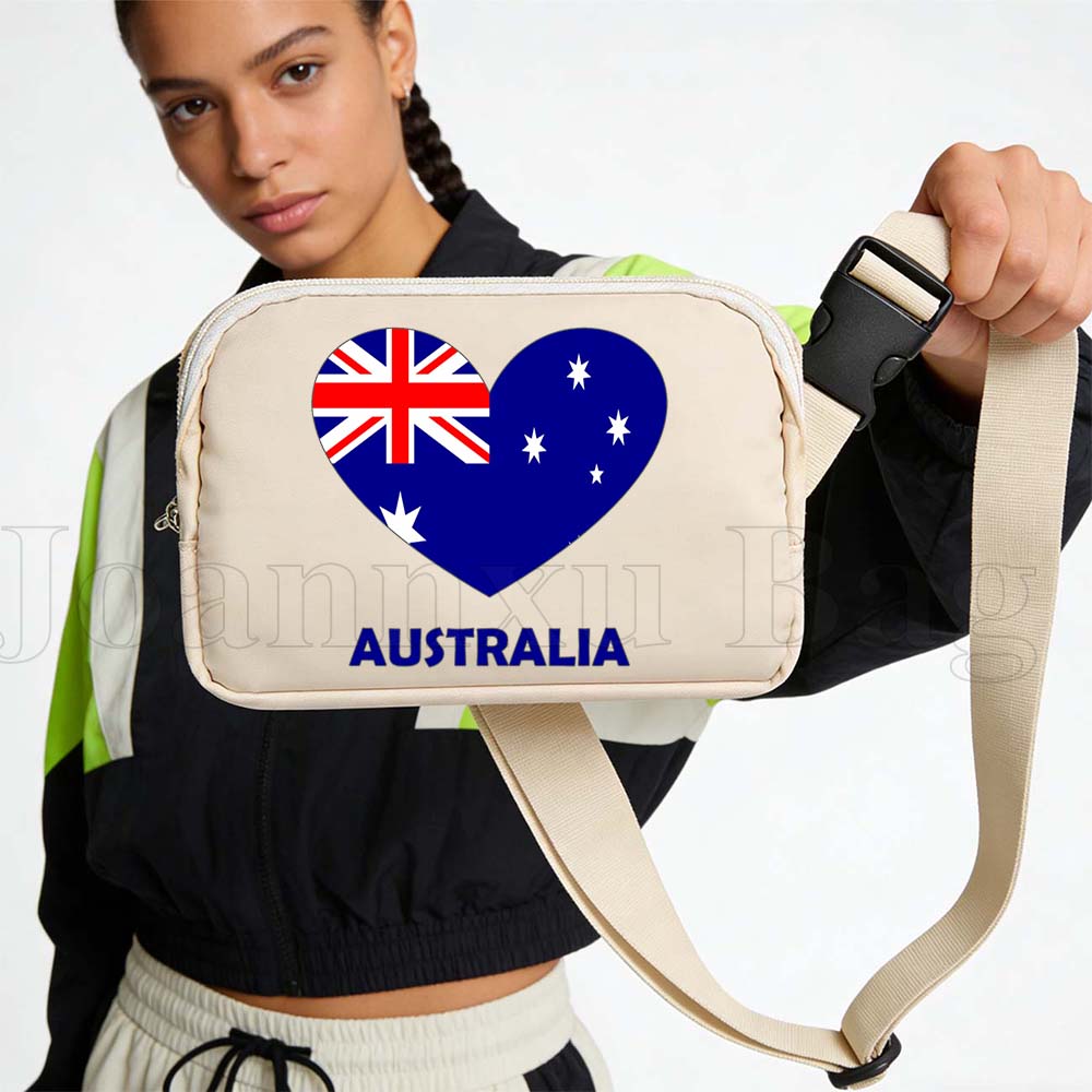 Saszetka na ramię z flagą Aust – Women Bags Australia recenzja i cena
