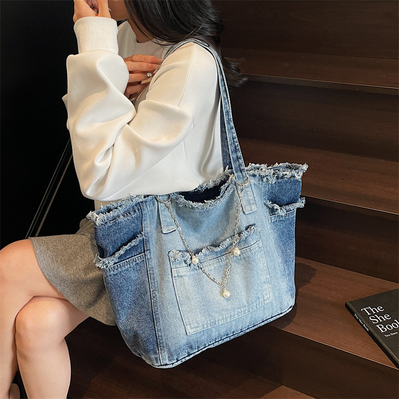 Modna torba typu tote z efekte – Women Bags Jeans recenzja i cena