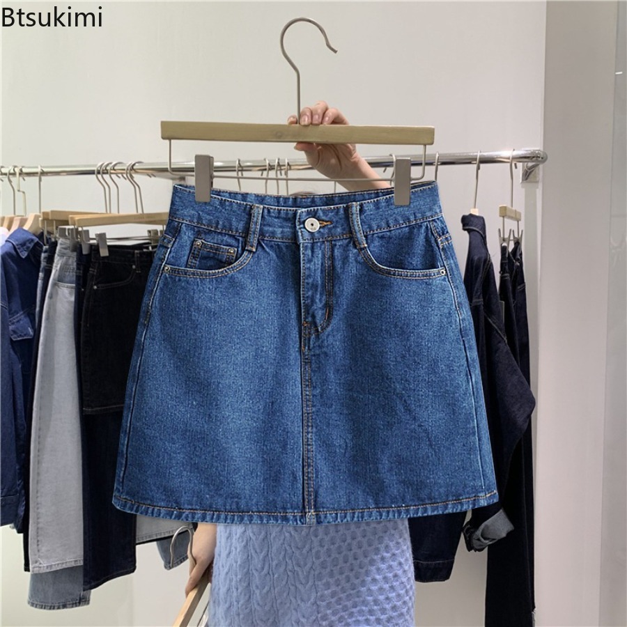 Letnia nowa dżinsowa spódniczk – Women Bags Jeans recenzja i cena