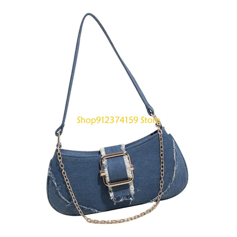 G5AE Stylowa dżinsowa torba na – Women Bags Jeans recenzja i cena