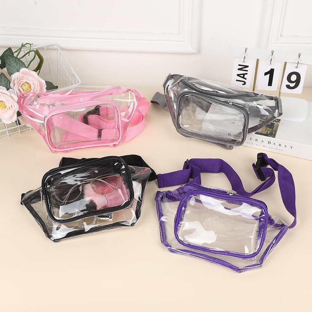 Przezroczysta saszetka biodrow – Women Bags Pack recenzja i cena