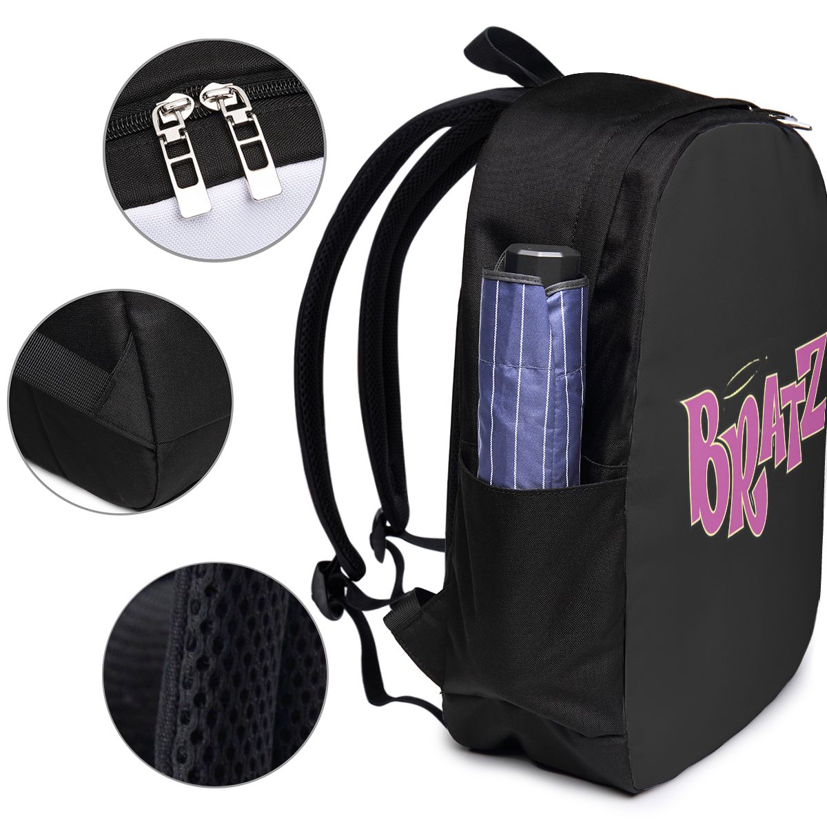 Plecak z logo Bratz, torba pod – Women Bags Logo recenzja i cena